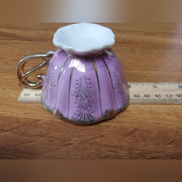 Vintage Japanese Iridescent Lusterware Tea Cup - Picture 2 of 13